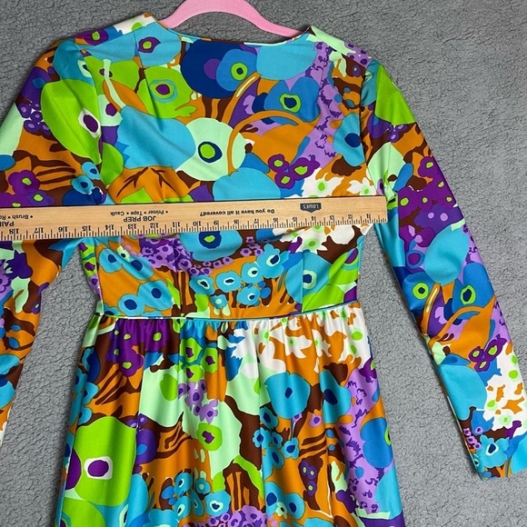 Concept 70s SWL Colorful Dress Size 12 - Picture 8 of 14